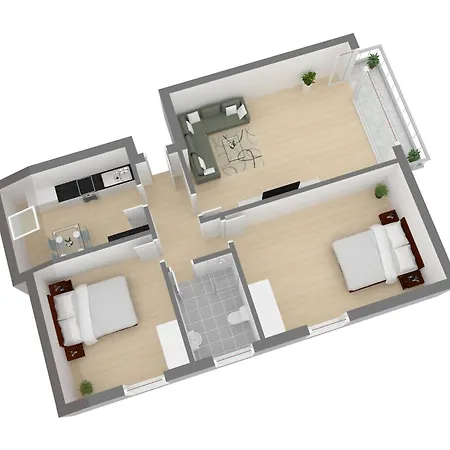 Haus Tanneck, Nr 14 公寓